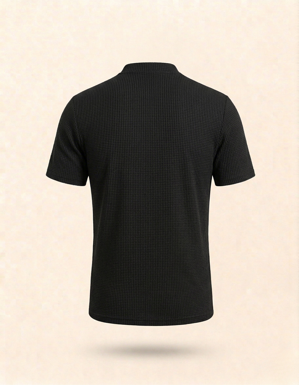Playera Tipo Polo Cuello Mao