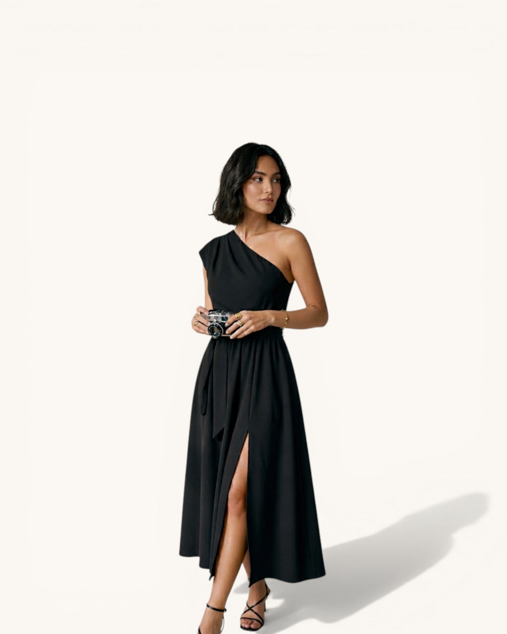VESTIDO ASIMETRICO NEW COLLECTION