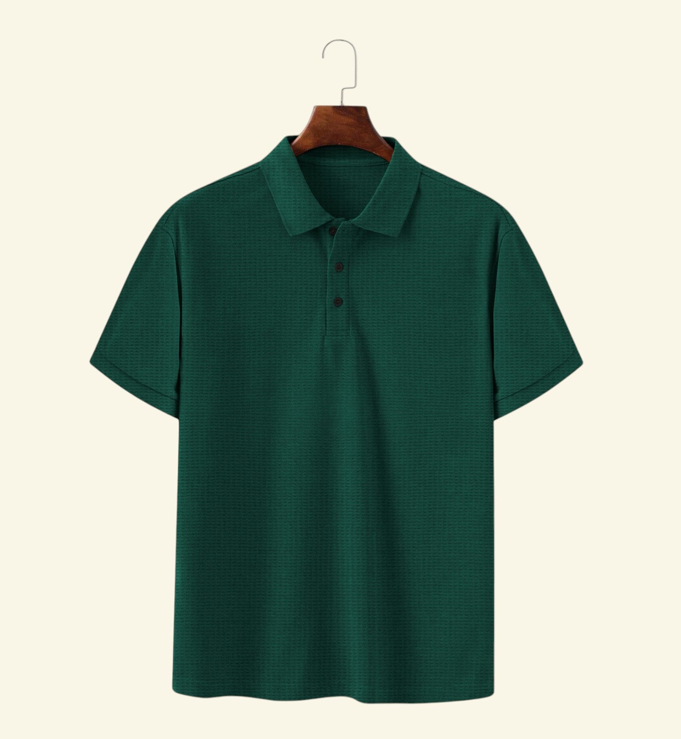 Playera Polo Waffle Premium