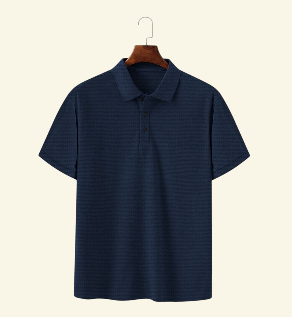 Playera Polo Waffle Premium