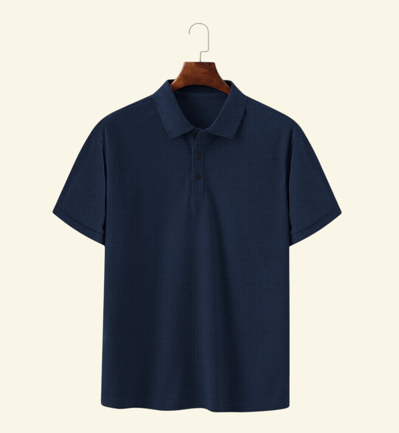 Playera Polo Waffle Premium