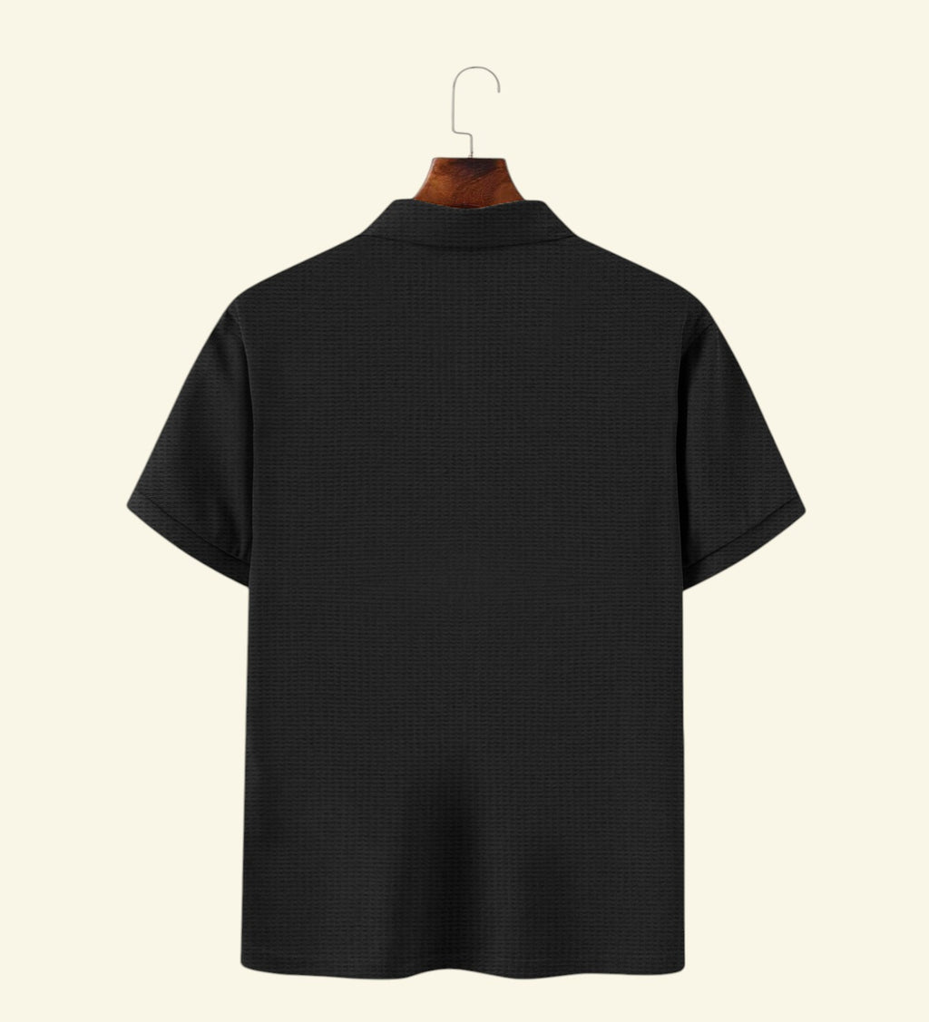 Playera Polo Waffle Premium