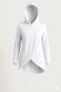 Hoodie Cruzada Con Gorro