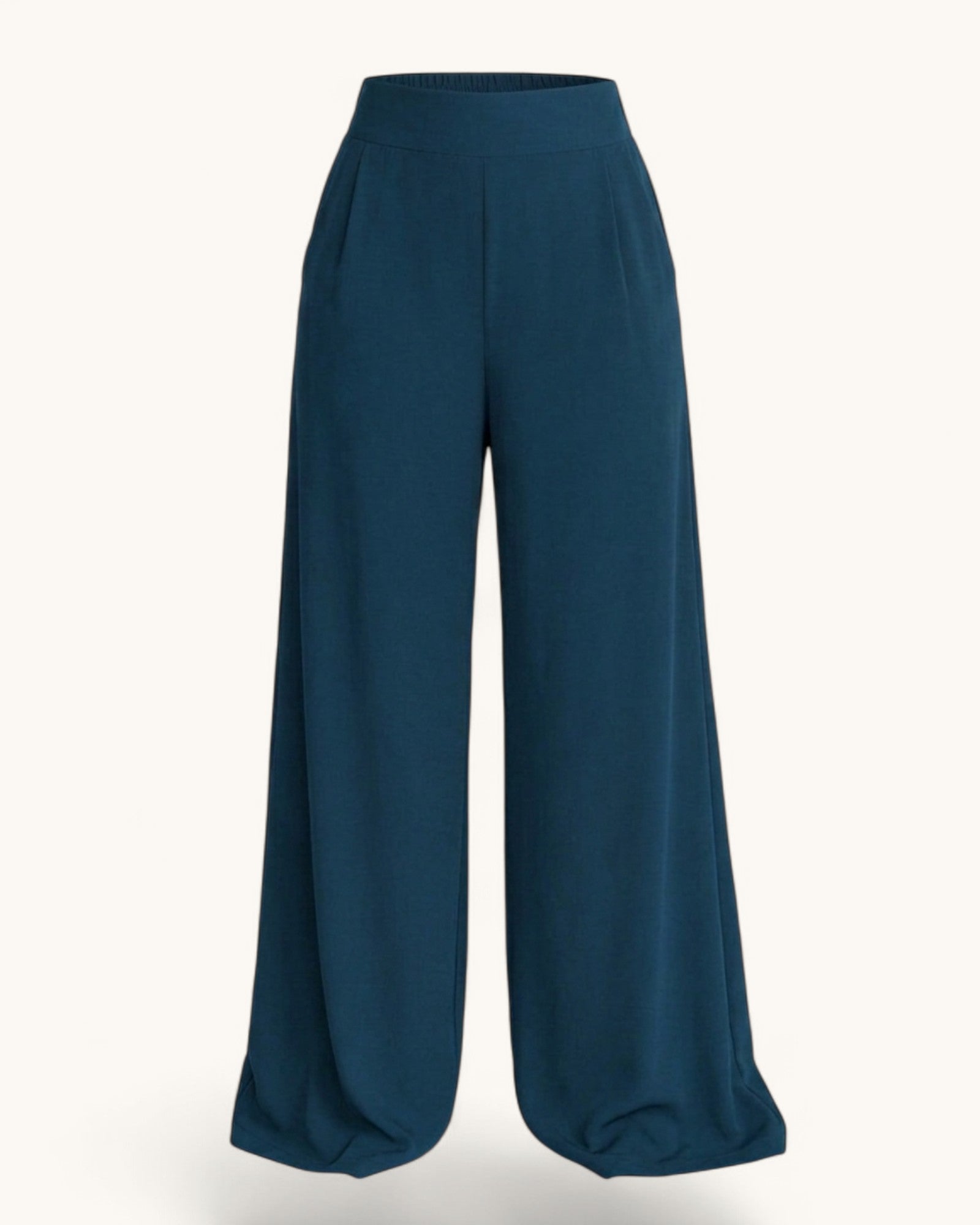 Pantalón Pierna Ancha Elegante Y Comodo