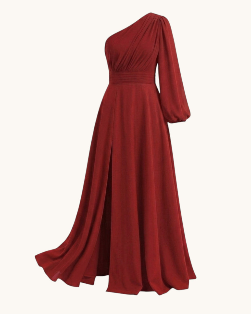 Vestido Hombro Descubierto Elegante