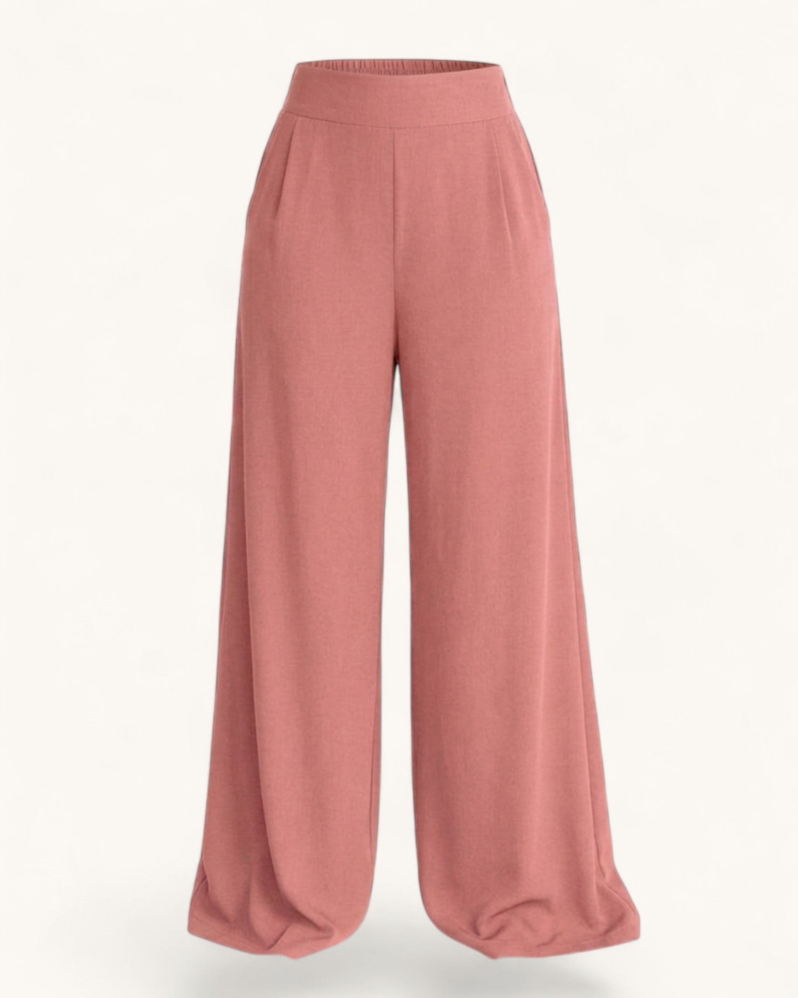 Pantalón Pierna Ancha Elegante Y Comodo