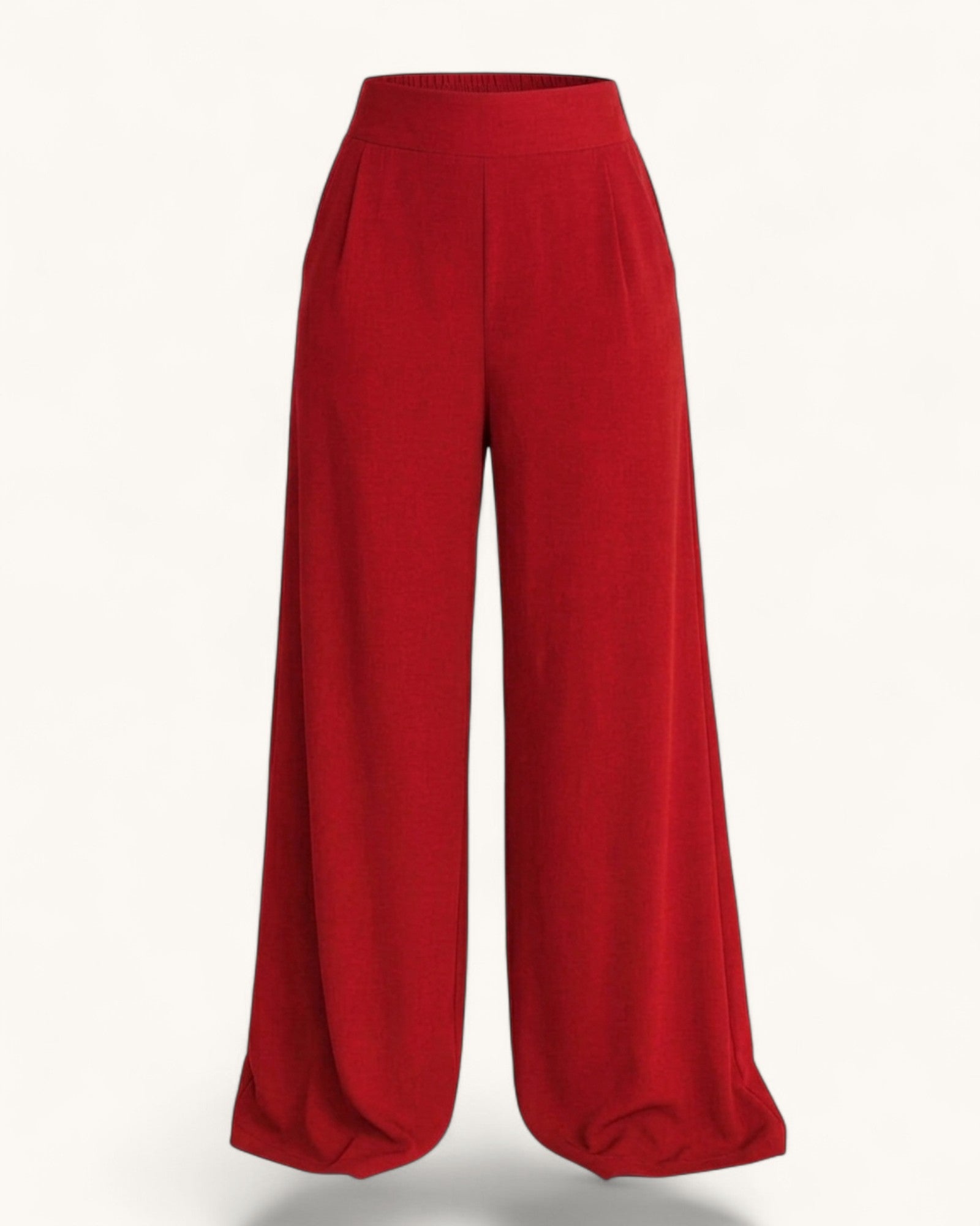 Pantalón Pierna Ancha Elegante Y Comodo