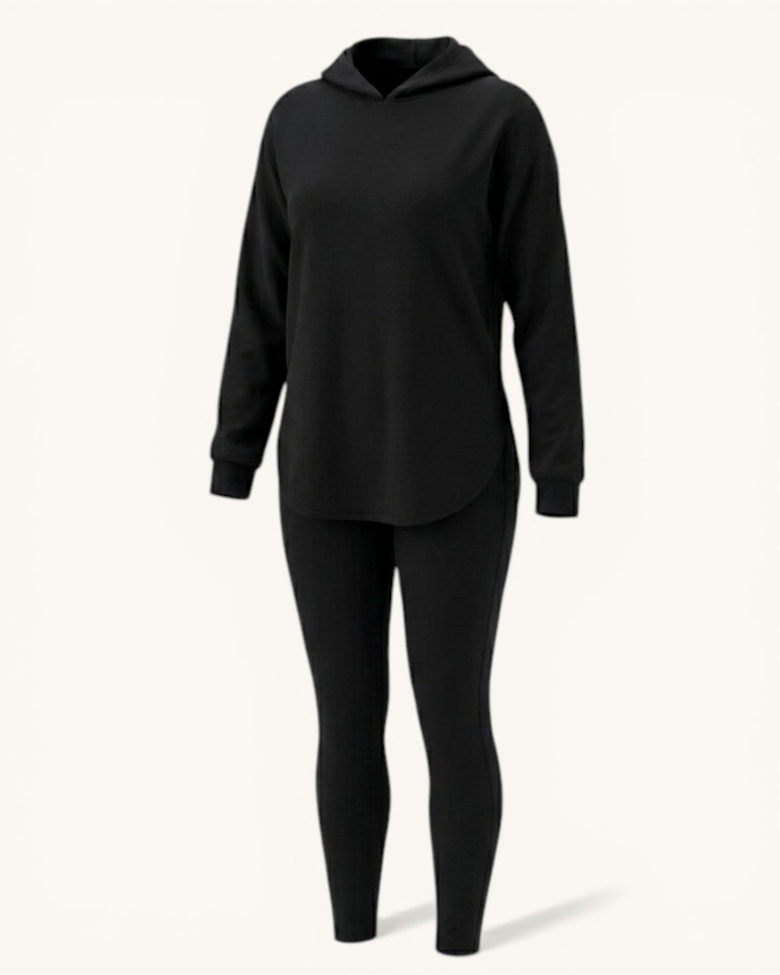 Conjunto Comodo Y Deportivo Con Capucha