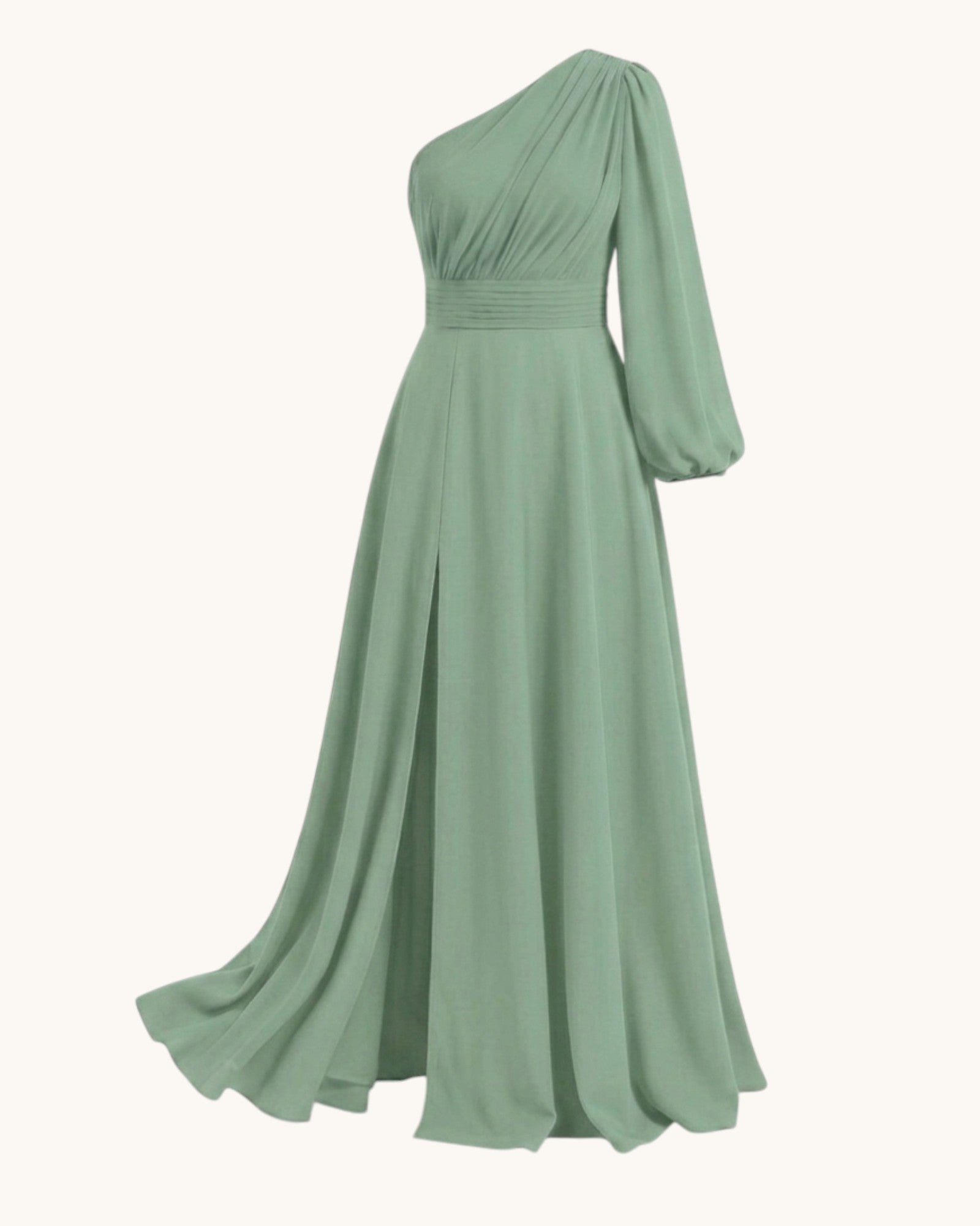 Vestido Hombro Descubierto Elegante