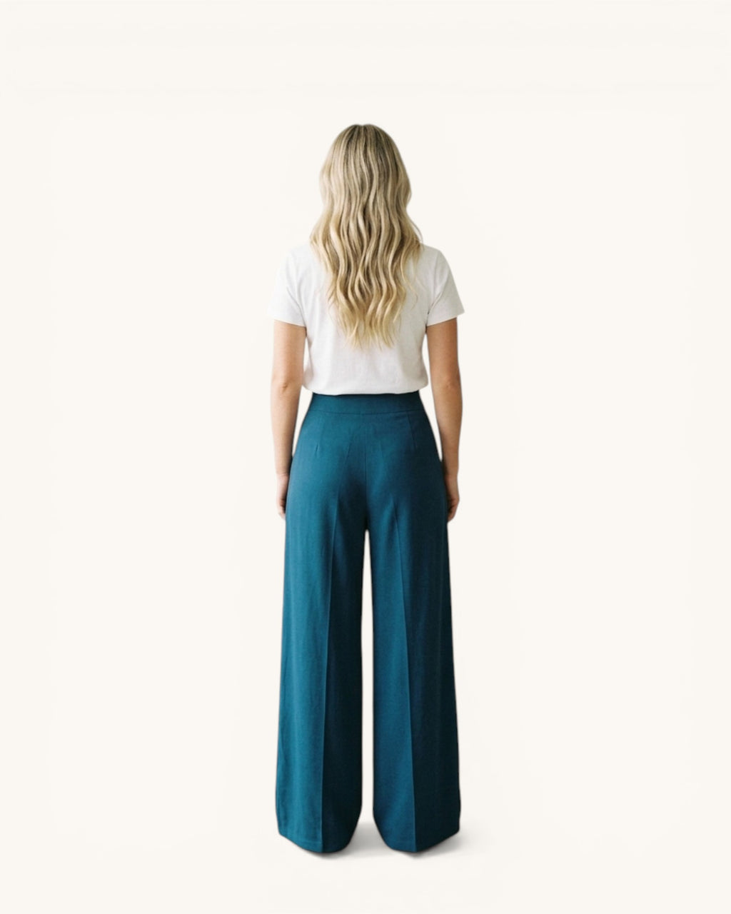 Pantalón Pierna Ancha Elegante Y Comodo