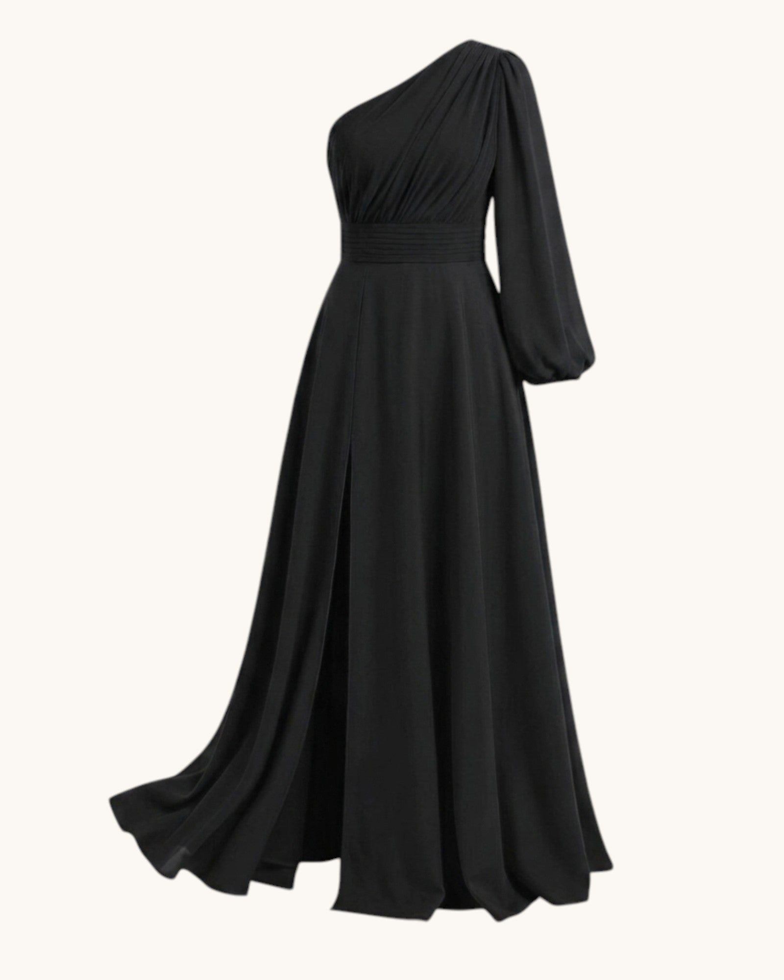 Vestido Hombro Descubierto Elegante