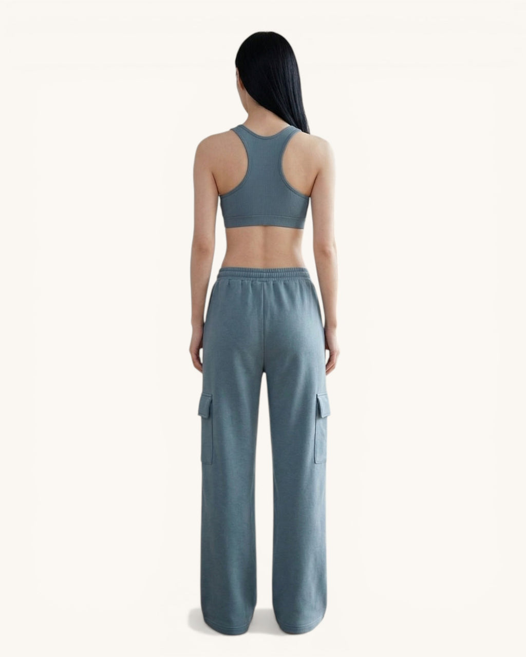 Pants Cargo Pierna Ancha Unisex