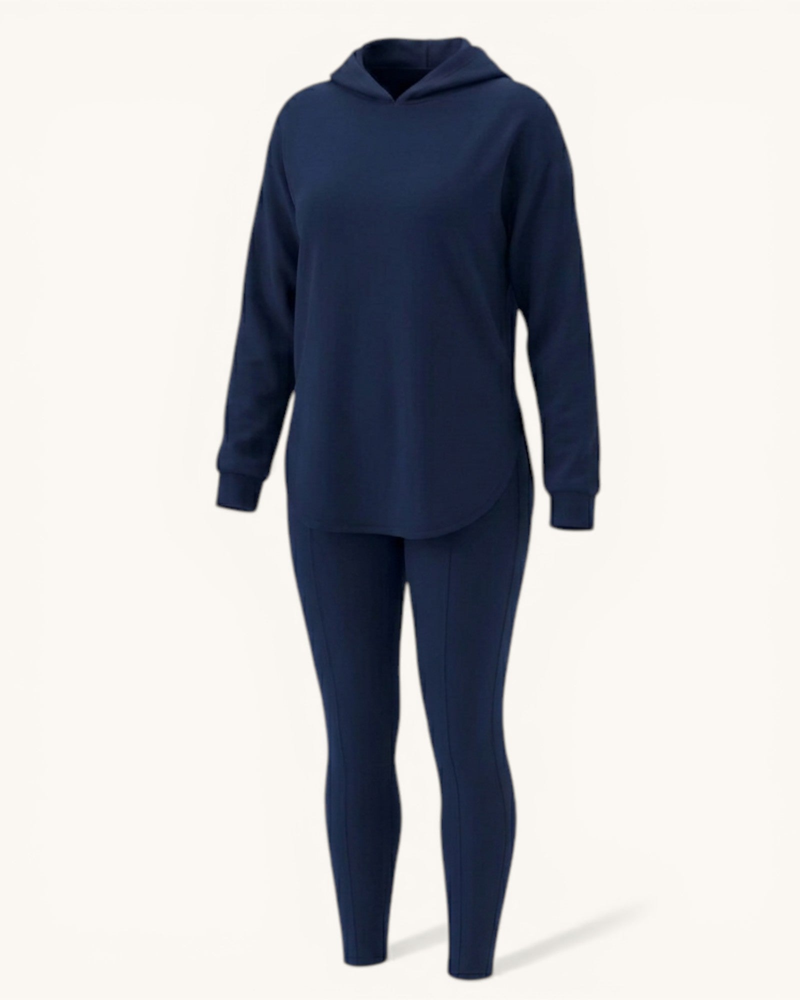 Conjunto Comodo Y Deportivo Con Capucha