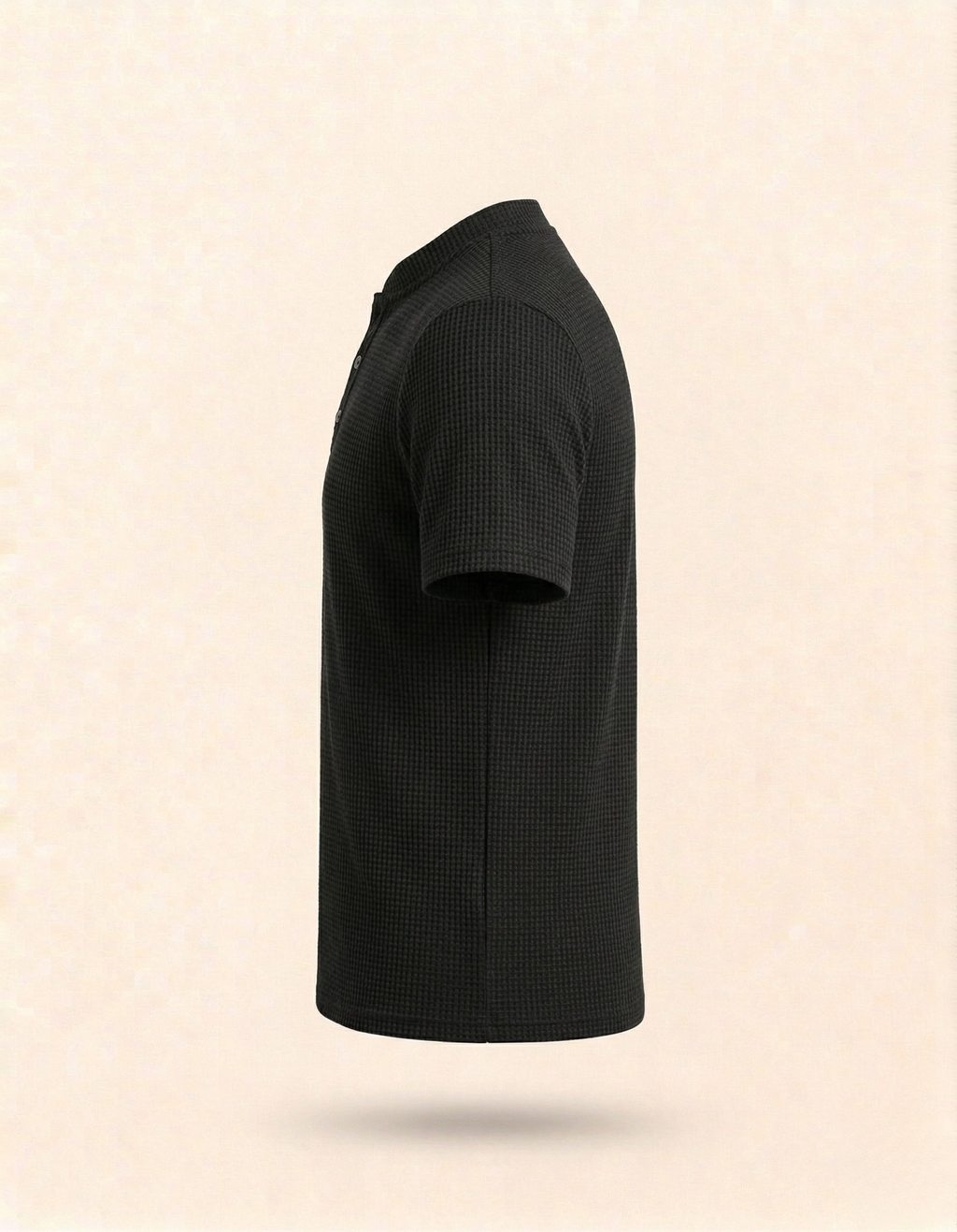 Playera Tipo Polo Cuello Mao