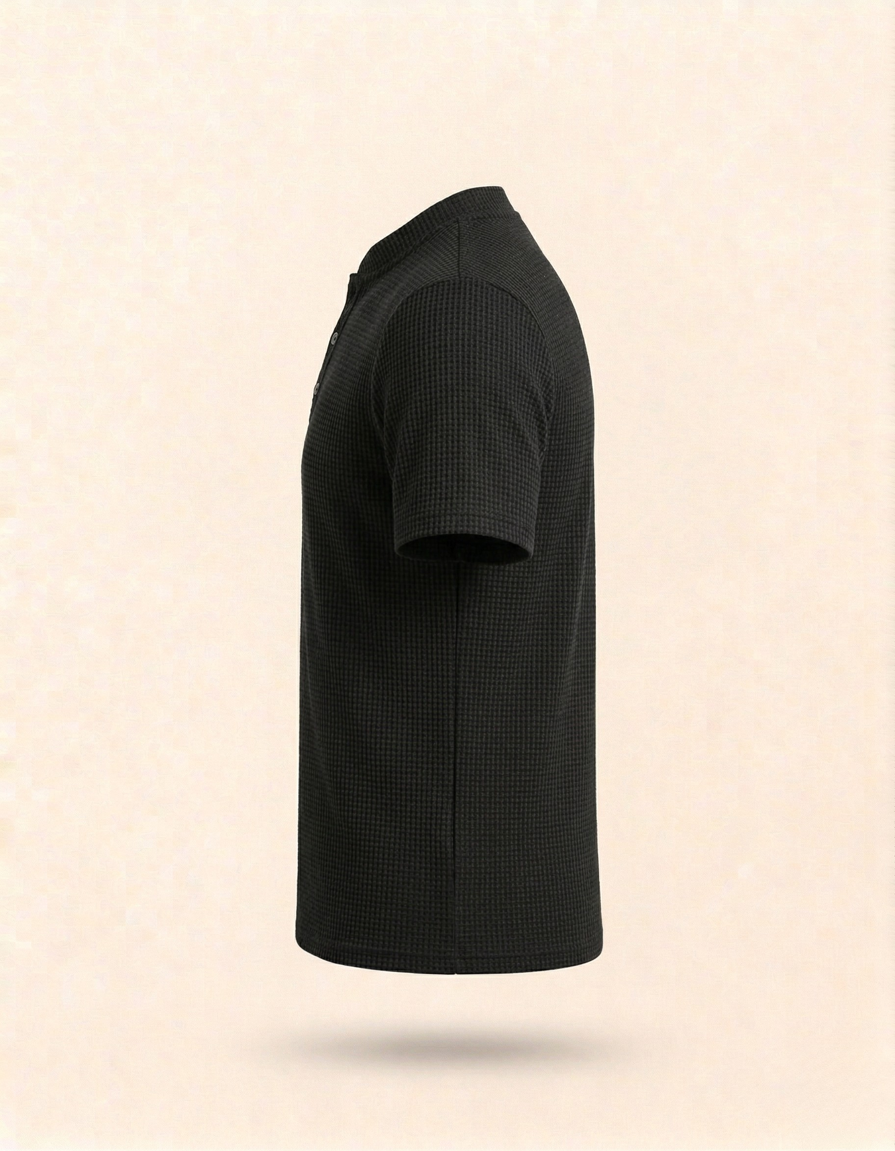 Playera Tipo Polo Cuello Mao